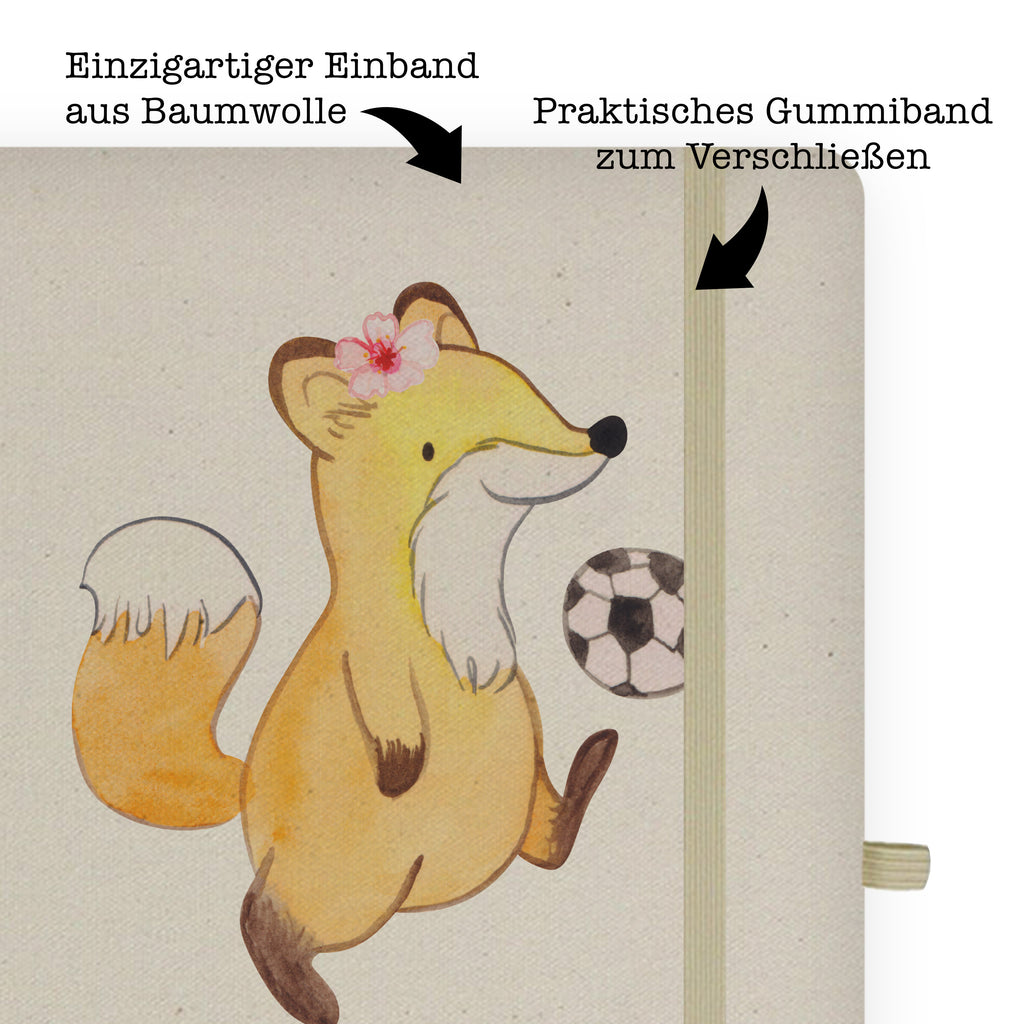 DIN A5 Baumwoll Notizbuch Fußballerin mit Herz Notizen, Eintragebuch, Tagebuch, Notizblock, Adressbuch, Journal, Kladde, Skizzenbuch, Notizheft, Schreibbuch, Schreibheft, Beruf, Ausbildung, Jubiläum, Abschied, Rente, Kollege, Kollegin, Geschenk, Schenken, Arbeitskollege, Mitarbeiter, Firma, Danke, Dankeschön, Fußballerin, Fußballspielerin, Profi Fußballerin, Fußballspiel, Glücksbringer