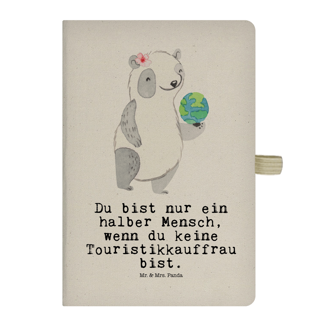 DIN A6 Baumwoll Notizbuch Touristikkauffrau mit Herz Notizen, Eintragebuch, Tagebuch, Notizblock, Adressbuch, Journal, Kladde, Skizzenbuch, Notizheft, Schreibbuch, Schreibheft, Beruf, Ausbildung, Jubiläum, Abschied, Rente, Kollege, Kollegin, Geschenk, Schenken, Arbeitskollege, Mitarbeiter, Firma, Danke, Dankeschön