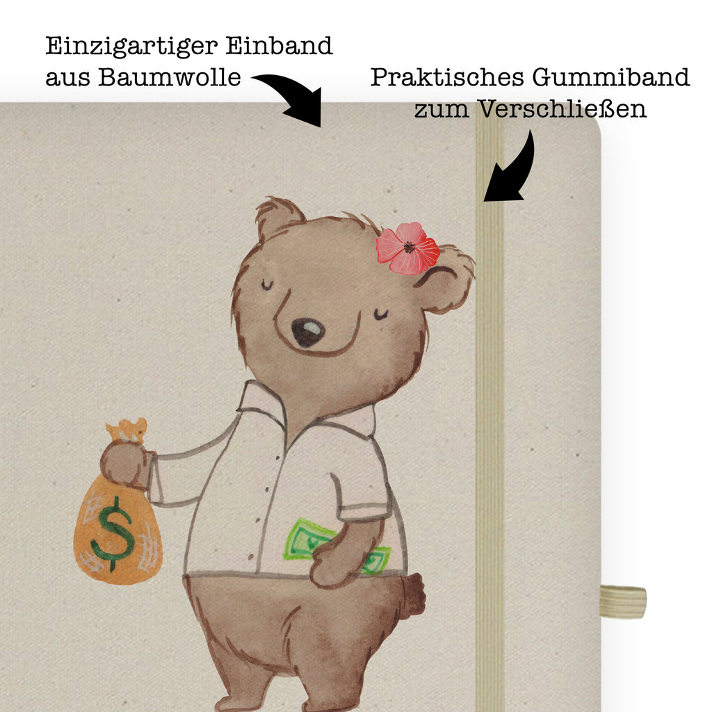 DIN A5 Baumwoll Notizbuch Bänkerin mit Herz Notizen, Eintragebuch, Tagebuch, Notizblock, Adressbuch, Journal, Kladde, Skizzenbuch, Notizheft, Schreibbuch, Schreibheft, Beruf, Ausbildung, Jubiläum, Abschied, Rente, Kollege, Kollegin, Geschenk, Schenken, Arbeitskollege, Mitarbeiter, Firma, Danke, Dankeschön, Bänkerin, Bankfachfrau, Bankangestellte, Bankberaterin