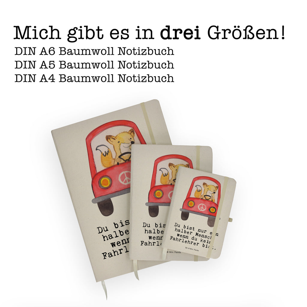 DIN A5 Baumwoll Notizbuch Fahrlehrer mit Herz Notizen, Eintragebuch, Tagebuch, Notizblock, Adressbuch, Journal, Kladde, Skizzenbuch, Notizheft, Schreibbuch, Schreibheft, Beruf, Ausbildung, Jubiläum, Abschied, Rente, Kollege, Kollegin, Geschenk, Schenken, Arbeitskollege, Mitarbeiter, Firma, Danke, Dankeschön, Fahrlehrer, Fahrschule, Fahrschullehrer
