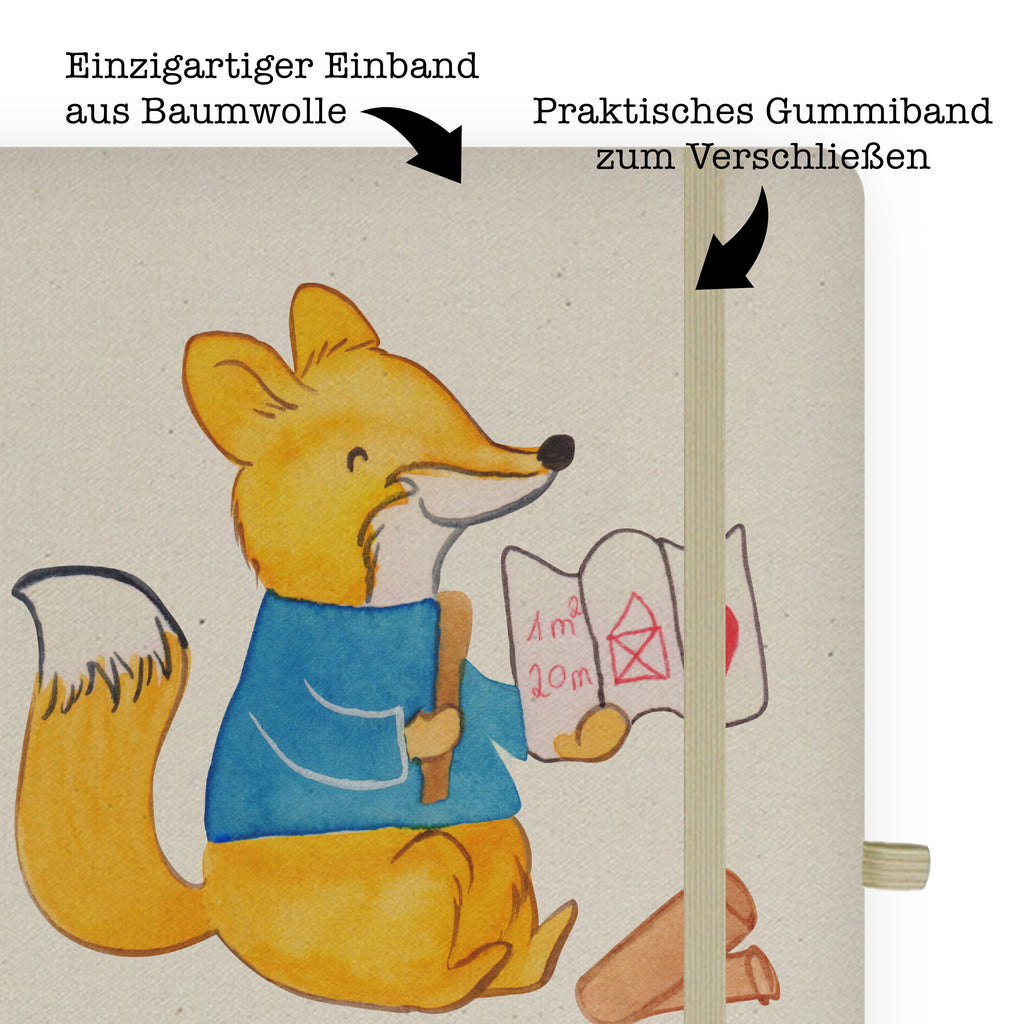 DIN A5 Baumwoll Notizbuch Bauzeichner mit Herz Notizen, Eintragebuch, Tagebuch, Notizblock, Adressbuch, Journal, Kladde, Skizzenbuch, Notizheft, Schreibbuch, Schreibheft, Beruf, Ausbildung, Jubiläum, Abschied, Rente, Kollege, Kollegin, Geschenk, Schenken, Arbeitskollege, Mitarbeiter, Firma, Danke, Dankeschön