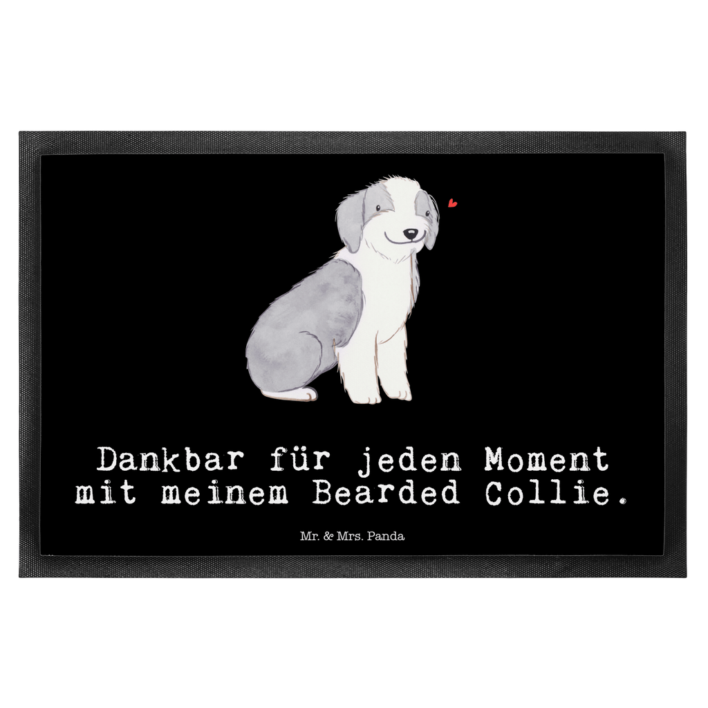 Fußmatte Bearded Collie Moment Bearded Collie, britischer Hütehund Türvorleger, Schmutzmatte, Fußabtreter, Matte, Schmutzfänger, Fußabstreifer, Schmutzfangmatte, Türmatte, Motivfußmatte,  Haustürmatte, Vorleger  Hund, Hunderasse, Rassehund, Hundebesitzer, Geschenk, Tierfreund, Schenken, Welpe