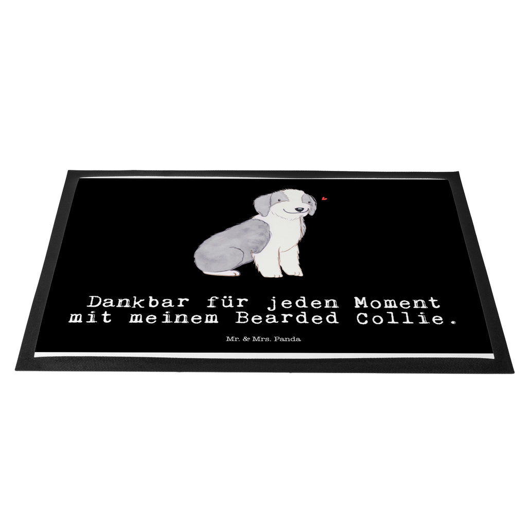 Fußmatte Bearded Collie Moment Bearded Collie, britischer Hütehund Türvorleger, Schmutzmatte, Fußabtreter, Matte, Schmutzfänger, Fußabstreifer, Schmutzfangmatte, Türmatte, Motivfußmatte,  Haustürmatte, Vorleger  Hund, Hunderasse, Rassehund, Hundebesitzer, Geschenk, Tierfreund, Schenken, Welpe
