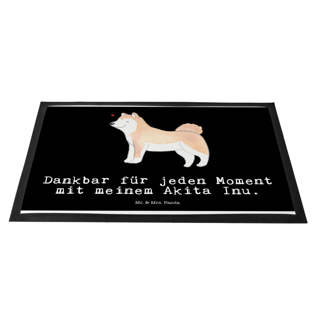 Fußmatte Akita Inu Moment Akita Ken, Japanischer Akita, Akita-Inu, Akita Inu Türvorleger, Schmutzmatte, Fußabtreter, Matte, Schmutzfänger, Fußabstreifer, Schmutzfangmatte, Türmatte, Motivfußmatte,  Haustürmatte, Vorleger  Hund, Hunderasse, Rassehund, Hundebesitzer, Geschenk, Tierfreund, Schenken, Welpe