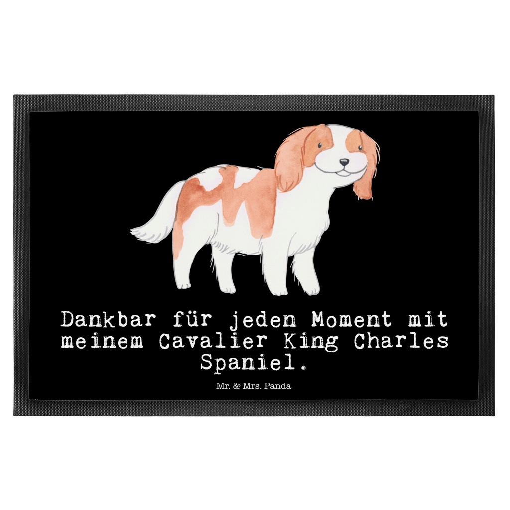 Fußmatte Cavalier King Charles Spaniel Moment Türvorleger, Schmutzmatte, Fußabtreter, Matte, Schmutzfänger, Fußabstreifer, Schmutzfangmatte, Türmatte, Motivfußmatte, Haustürmatte, Vorleger, Hund, Hunderasse, Rassehund, Hundebesitzer, Geschenk, Tierfreund, Schenken, Welpe, Cavalier King Charles Spaniel