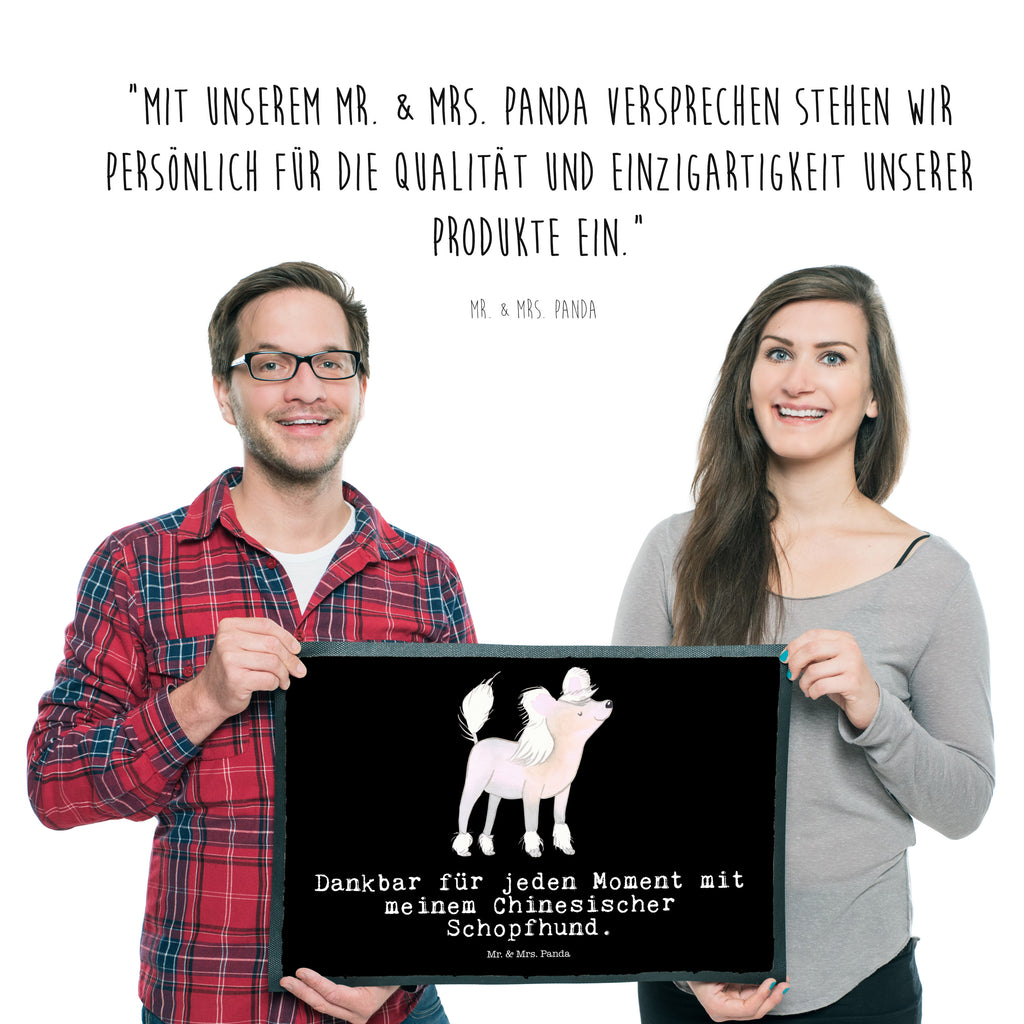 Fußmatte Chinesischer Schopfhund Moment Chinesischer Schopfhund, Chinese Crested Dog Türvorleger, Schmutzmatte, Fußabtreter, Matte, Schmutzfänger, Fußabstreifer, Schmutzfangmatte, Türmatte, Motivfußmatte,  Haustürmatte, Vorleger  Hund, Hunderasse, Rassehund, Hundebesitzer, Geschenk, Tierfreund, Schenken, Welpe
