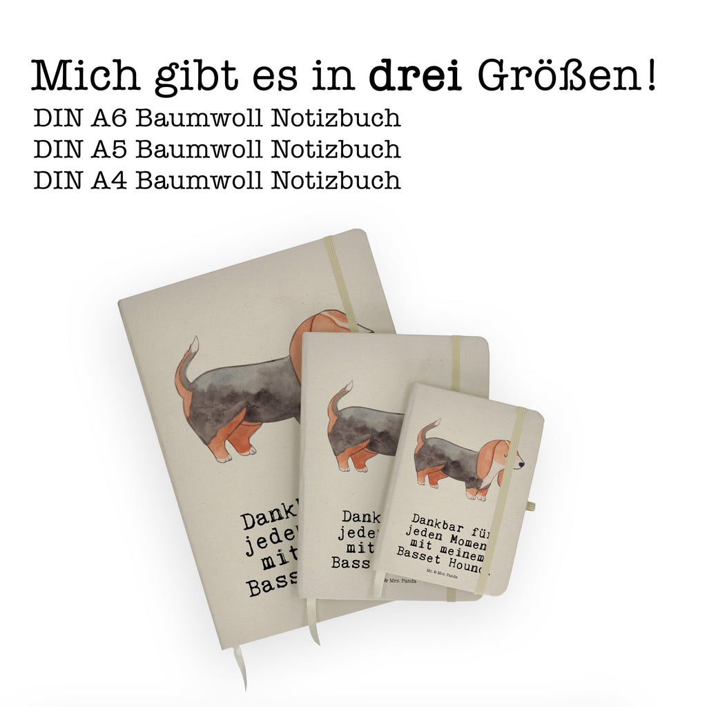 DIN A5 Baumwoll Notizbuch Basset Hound Moment Notizen, Eintragebuch, Tagebuch, Notizblock, Adressbuch, Journal, Kladde, Skizzenbuch, Notizheft, Schreibbuch, Schreibheft, Hund, Hunderasse, Rassehund, Hundebesitzer, Geschenk, Tierfreund, Schenken, Welpe, Basset Hound, Basset