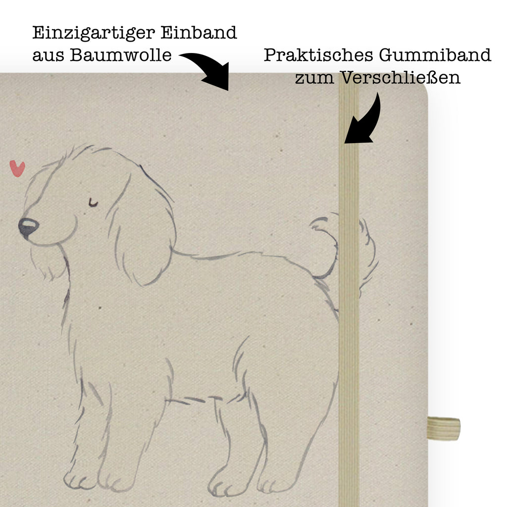 DIN A5 Baumwoll Notizbuch Bologneser Lebensretter Notizen, Eintragebuch, Tagebuch, Notizblock, Adressbuch, Journal, Kladde, Skizzenbuch, Notizheft, Schreibbuch, Schreibheft, Hund, Hunderasse, Rassehund, Hundebesitzer, Geschenk, Tierfreund, Schenken, Welpe, Bologneser