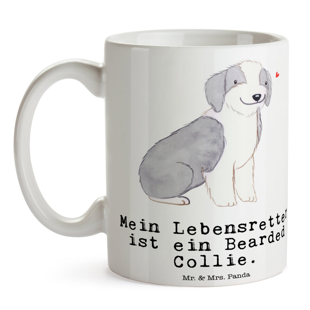 Tasse Bearded Collie Lebensretter Bearded Collie, britischer Hütehund Becher, Kaffeetasse, Kaffeebecher, Tee, Frühstück, Büro  Hund, Hunderasse, Rassehund, Hundebesitzer, Geschenk, Tierfreund, Schenken, Welpe