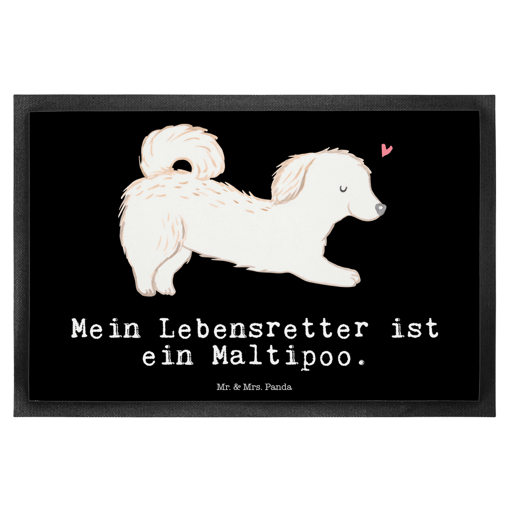 Fußmatte Maltipoo Lebensretter Maltipoo, Kreuzung, Mischling Türvorleger, Schmutzmatte, Fußabtreter, Matte, Schmutzfänger, Fußabstreifer, Schmutzfangmatte, Türmatte, Motivfußmatte,  Haustürmatte, Vorleger  Hund, Hunderasse, Rassehund, Hundebesitzer, Geschenk, Tierfreund, Schenken, Welpe