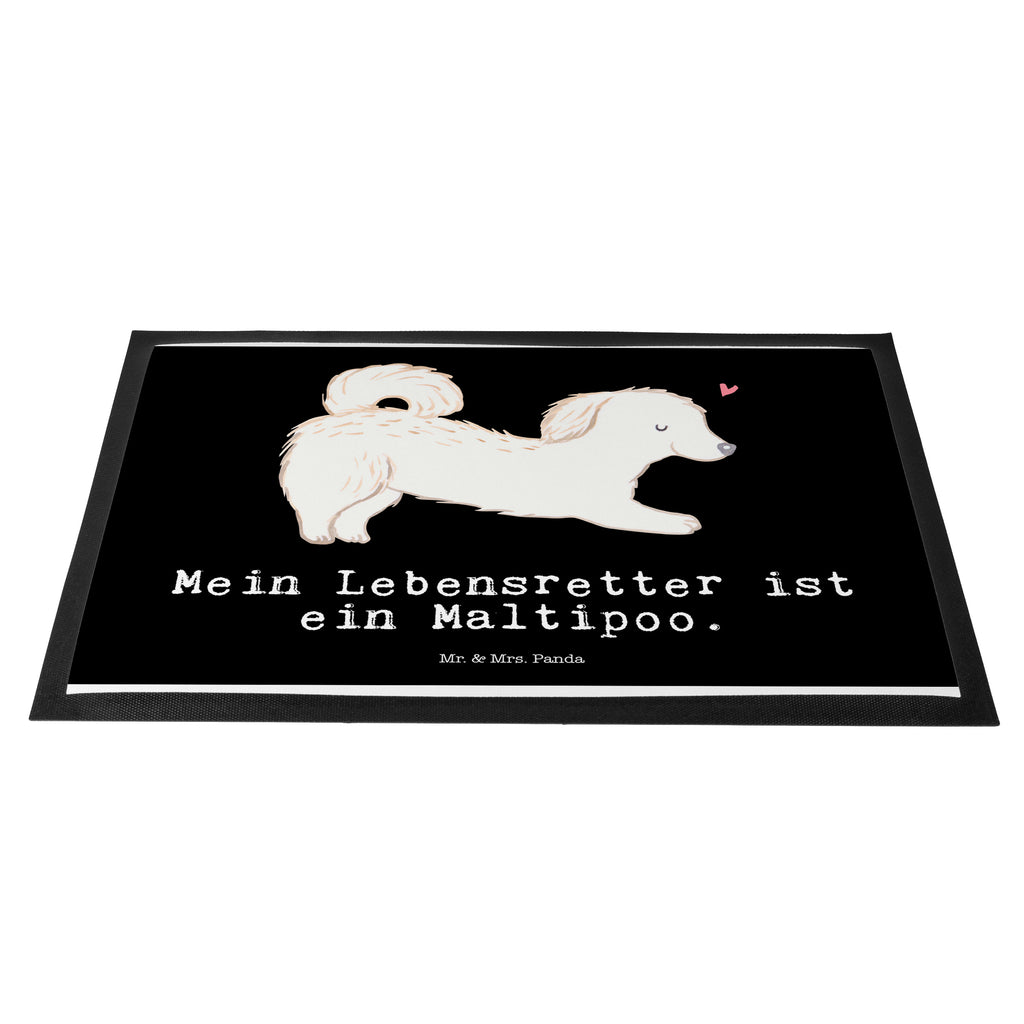 Fußmatte Maltipoo Lebensretter Maltipoo, Kreuzung, Mischling Türvorleger, Schmutzmatte, Fußabtreter, Matte, Schmutzfänger, Fußabstreifer, Schmutzfangmatte, Türmatte, Motivfußmatte,  Haustürmatte, Vorleger  Hund, Hunderasse, Rassehund, Hundebesitzer, Geschenk, Tierfreund, Schenken, Welpe