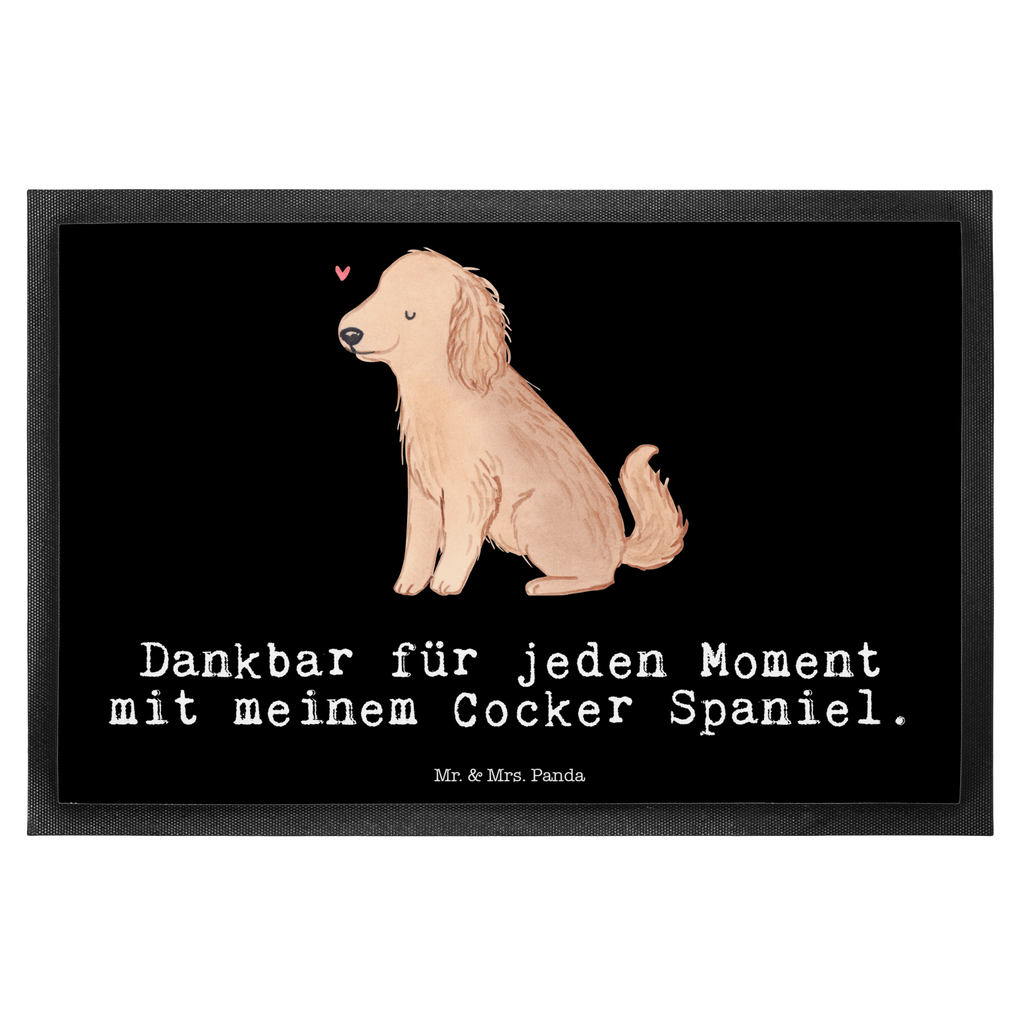 Fußmatte Cocker Spaniel Moment Türvorleger, Schmutzmatte, Fußabtreter, Matte, Schmutzfänger, Fußabstreifer, Schmutzfangmatte, Türmatte, Motivfußmatte, Haustürmatte, Vorleger, Hund, Hunderasse, Rassehund, Hundebesitzer, Geschenk, Tierfreund, Schenken, Welpe, Englische Cockerspaniel, Cocker Spaniel
