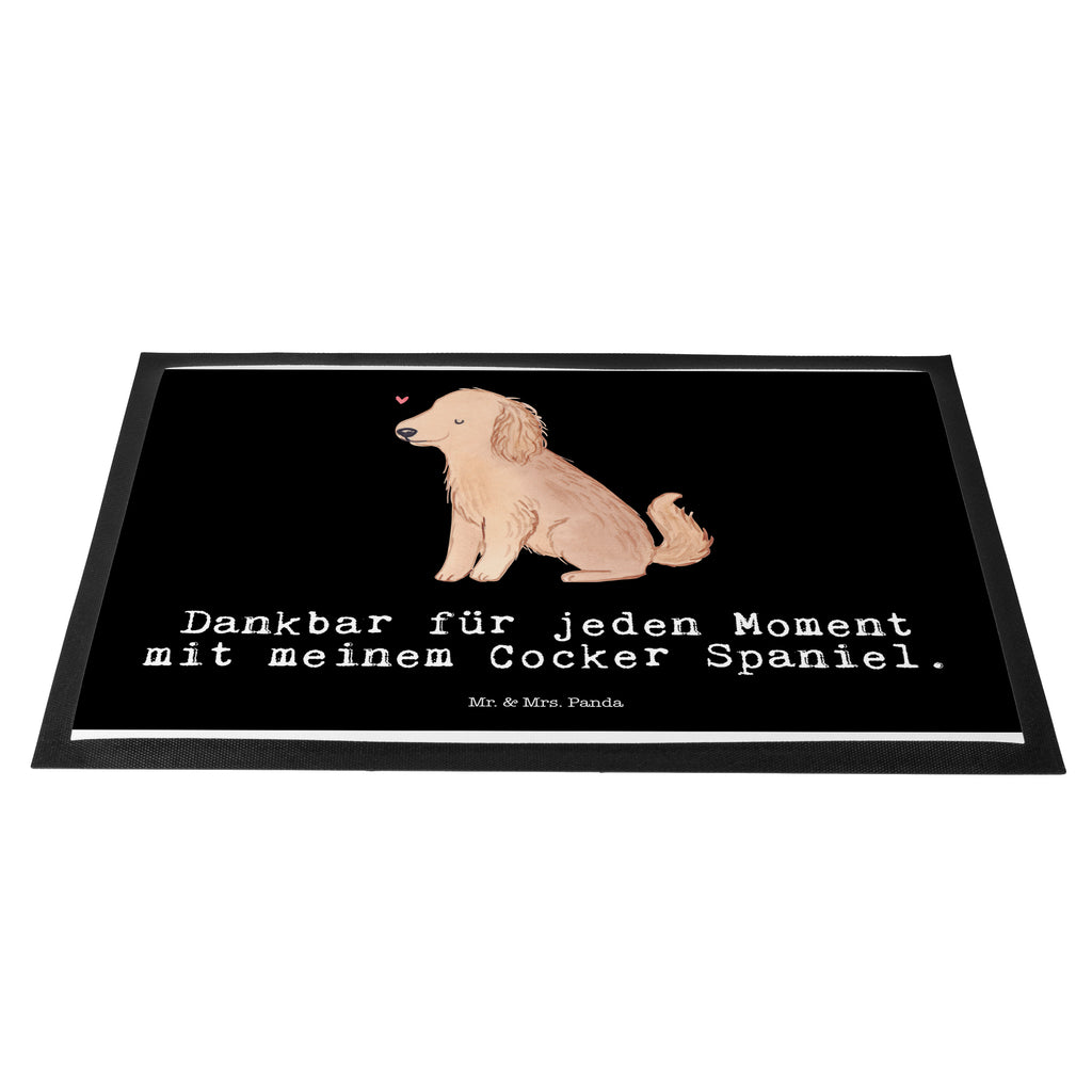 Fußmatte Cocker Spaniel Moment Türvorleger, Schmutzmatte, Fußabtreter, Matte, Schmutzfänger, Fußabstreifer, Schmutzfangmatte, Türmatte, Motivfußmatte, Haustürmatte, Vorleger, Hund, Hunderasse, Rassehund, Hundebesitzer, Geschenk, Tierfreund, Schenken, Welpe, Englische Cockerspaniel, Cocker Spaniel