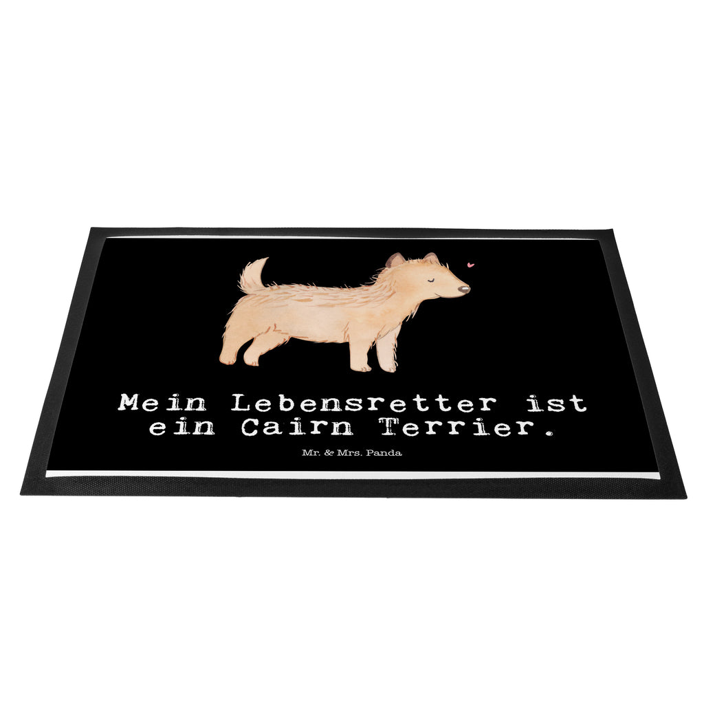 Fußmatte Cairn Terrier Lebensretter Cairn Terrier Türvorleger, Schmutzmatte, Fußabtreter, Matte, Schmutzfänger, Fußabstreifer, Schmutzfangmatte, Türmatte, Motivfußmatte,  Haustürmatte, Vorleger  Hund, Hunderasse, Rassehund, Hundebesitzer, Geschenk, Tierfreund, Schenken, Welpe