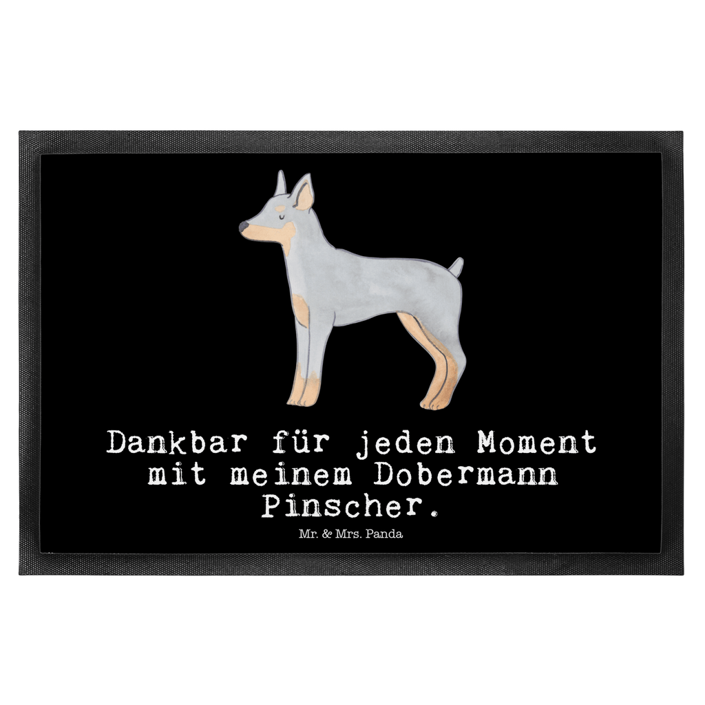 Fußmatte Dobermann Pinscher Moment Dobermann Pinscher Türvorleger, Schmutzmatte, Fußabtreter, Matte, Schmutzfänger, Fußabstreifer, Schmutzfangmatte, Türmatte, Motivfußmatte,  Haustürmatte, Vorleger  Hund, Hunderasse, Rassehund, Hundebesitzer, Geschenk, Tierfreund, Schenken, Welpe