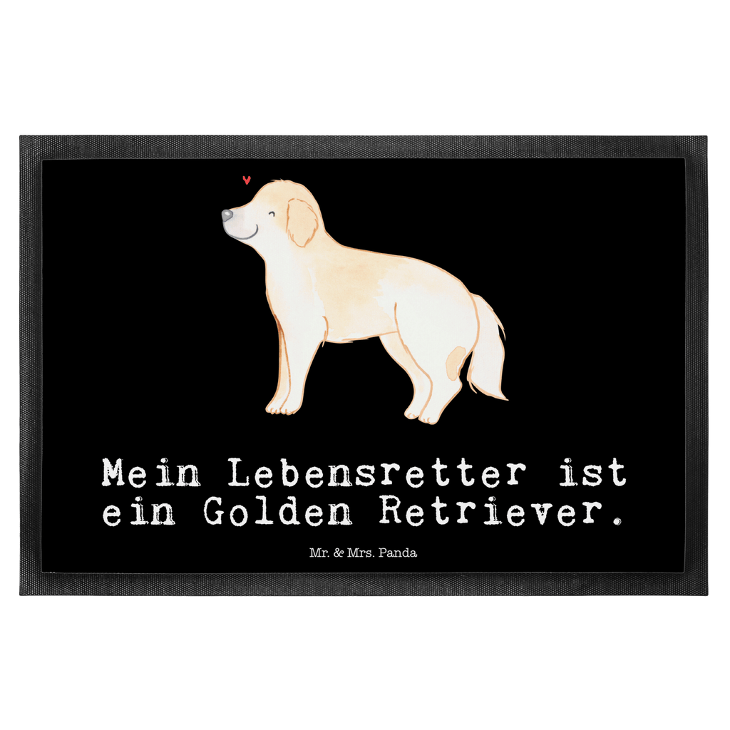 Fußmatte Golden Retriever Lebensretter Golden Retriever, Goldie Hund Türvorleger, Schmutzmatte, Fußabtreter, Matte, Schmutzfänger, Fußabstreifer, Schmutzfangmatte, Türmatte, Motivfußmatte,  Haustürmatte, Vorleger  Hund, Hunderasse, Rassehund, Hundebesitzer, Geschenk, Tierfreund, Schenken, Welpe