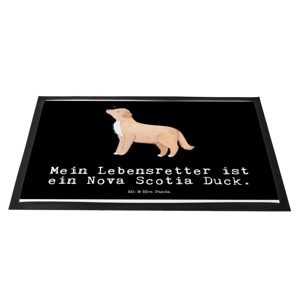 Fußmatte Nova Scotia Duck Lebensretter Nova Scotia Duck Tolling Retriever, Retriever Türvorleger, Schmutzmatte, Fußabtreter, Matte, Schmutzfänger, Fußabstreifer, Schmutzfangmatte, Türmatte, Motivfußmatte,  Haustürmatte, Vorleger  Hund, Hunderasse, Rassehund, Hundebesitzer, Geschenk, Tierfreund, Schenken, Welpe