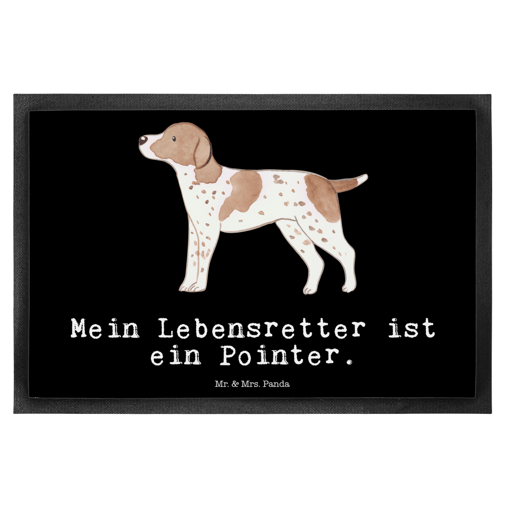 Fußmatte Pointer Lebensretter English Pointer, Pointer Türvorleger, Schmutzmatte, Fußabtreter, Matte, Schmutzfänger, Fußabstreifer, Schmutzfangmatte, Türmatte, Motivfußmatte,  Haustürmatte, Vorleger  Hund, Hunderasse, Rassehund, Hundebesitzer, Geschenk, Tierfreund, Schenken, Welpe