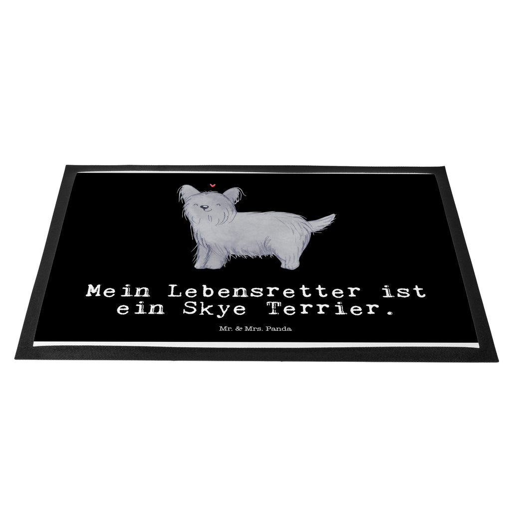Fußmatte Skye Terrier Lebensretter Skye Terrier, Terrier Türvorleger, Schmutzmatte, Fußabtreter, Matte, Schmutzfänger, Fußabstreifer, Schmutzfangmatte, Türmatte, Motivfußmatte,  Haustürmatte, Vorleger  Hund, Hunderasse, Rassehund, Hundebesitzer, Geschenk, Tierfreund, Schenken, Welpe