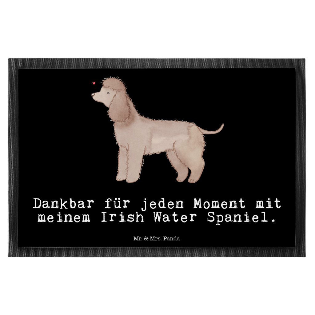 Fußmatte Irish Water Spaniel Moment Irish Water Spaniel, Jagdhund Türvorleger, Schmutzmatte, Fußabtreter, Matte, Schmutzfänger, Fußabstreifer, Schmutzfangmatte, Türmatte, Motivfußmatte,  Haustürmatte, Vorleger  Hund, Hunderasse, Rassehund, Hundebesitzer, Geschenk, Tierfreund, Schenken, Welpe