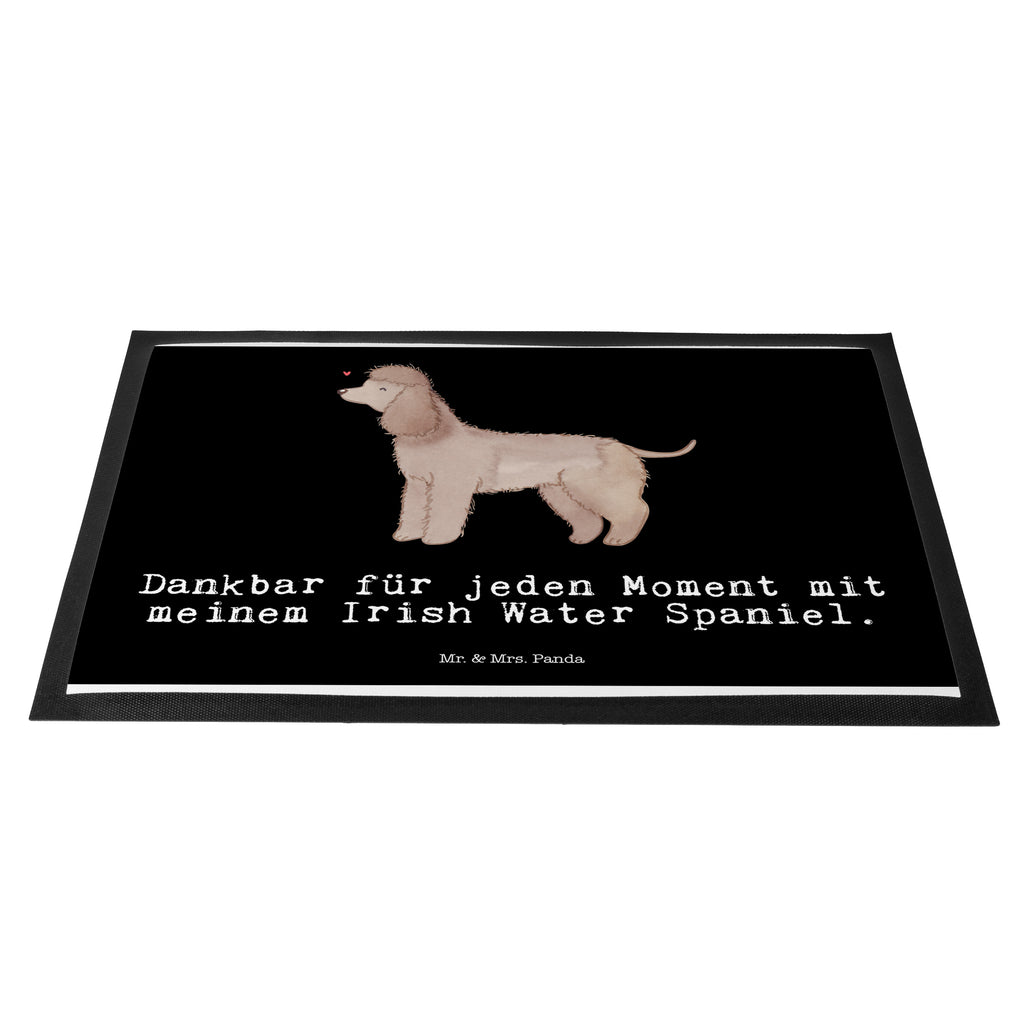 Fußmatte Irish Water Spaniel Moment Irish Water Spaniel, Jagdhund Türvorleger, Schmutzmatte, Fußabtreter, Matte, Schmutzfänger, Fußabstreifer, Schmutzfangmatte, Türmatte, Motivfußmatte,  Haustürmatte, Vorleger  Hund, Hunderasse, Rassehund, Hundebesitzer, Geschenk, Tierfreund, Schenken, Welpe