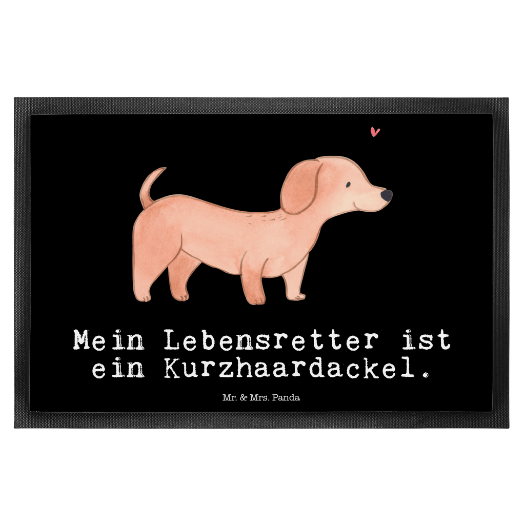 Fußmatte Dackel Kurzhaardackel Lebensretter Teckel, Dachshund, Kurzhaardackel Türvorleger, Schmutzmatte, Fußabtreter, Matte, Schmutzfänger, Fußabstreifer, Schmutzfangmatte, Türmatte, Motivfußmatte,  Haustürmatte, Vorleger  Hund, Hunderasse, Rassehund, Hundebesitzer, Geschenk, Tierfreund, Schenken, Welpe