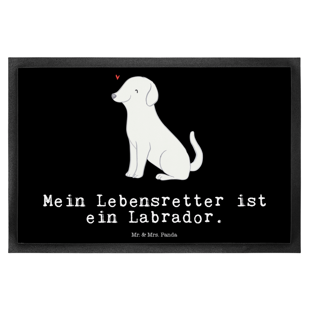 Fußmatte Labrador Lebensretter Labrador Türvorleger, Schmutzmatte, Fußabtreter, Matte, Schmutzfänger, Fußabstreifer, Schmutzfangmatte, Türmatte, Motivfußmatte,  Haustürmatte, Vorleger  Hund, Hunderasse, Rassehund, Hundebesitzer, Geschenk, Tierfreund, Schenken, Welpe