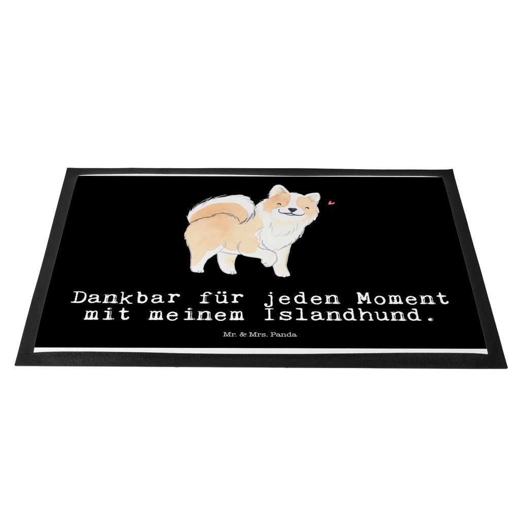 Fußmatte Islandhund Moment Türvorleger, Schmutzmatte, Fußabtreter, Matte, Schmutzfänger, Fußabstreifer, Schmutzfangmatte, Türmatte, Motivfußmatte, Haustürmatte, Vorleger, Hund, Hunderasse, Rassehund, Hundebesitzer, Geschenk, Tierfreund, Schenken, Welpe, Islandhund, isländischer Schäferhund