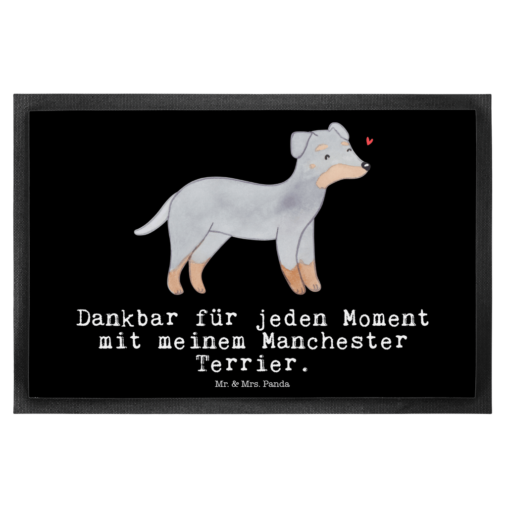Fußmatte Manchester Terrier Moment Manchester Terrier Türvorleger, Schmutzmatte, Fußabtreter, Matte, Schmutzfänger, Fußabstreifer, Schmutzfangmatte, Türmatte, Motivfußmatte,  Haustürmatte, Vorleger  Hund, Hunderasse, Rassehund, Hundebesitzer, Geschenk, Tierfreund, Schenken, Welpe
