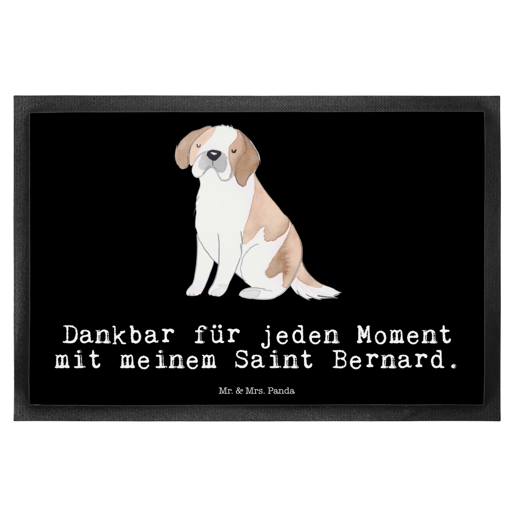 Fußmatte Saint Bernard Moment Türvorleger, Schmutzmatte, Fußabtreter, Matte, Schmutzfänger, Fußabstreifer, Schmutzfangmatte, Türmatte, Motivfußmatte, Haustürmatte, Vorleger, Hund, Hunderasse, Rassehund, Hundebesitzer, Geschenk, Tierfreund, Schenken, Welpe, St. Bernhardshund, Chien du Saint-Bernard, Saint Bernard Dog, Perro San Bernardo, Saint Bernard