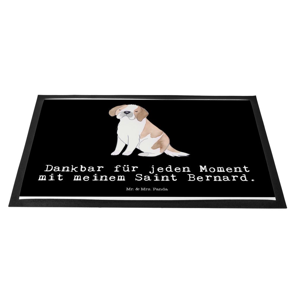 Fußmatte Saint Bernard Moment Türvorleger, Schmutzmatte, Fußabtreter, Matte, Schmutzfänger, Fußabstreifer, Schmutzfangmatte, Türmatte, Motivfußmatte, Haustürmatte, Vorleger, Hund, Hunderasse, Rassehund, Hundebesitzer, Geschenk, Tierfreund, Schenken, Welpe, St. Bernhardshund, Chien du Saint-Bernard, Saint Bernard Dog, Perro San Bernardo, Saint Bernard