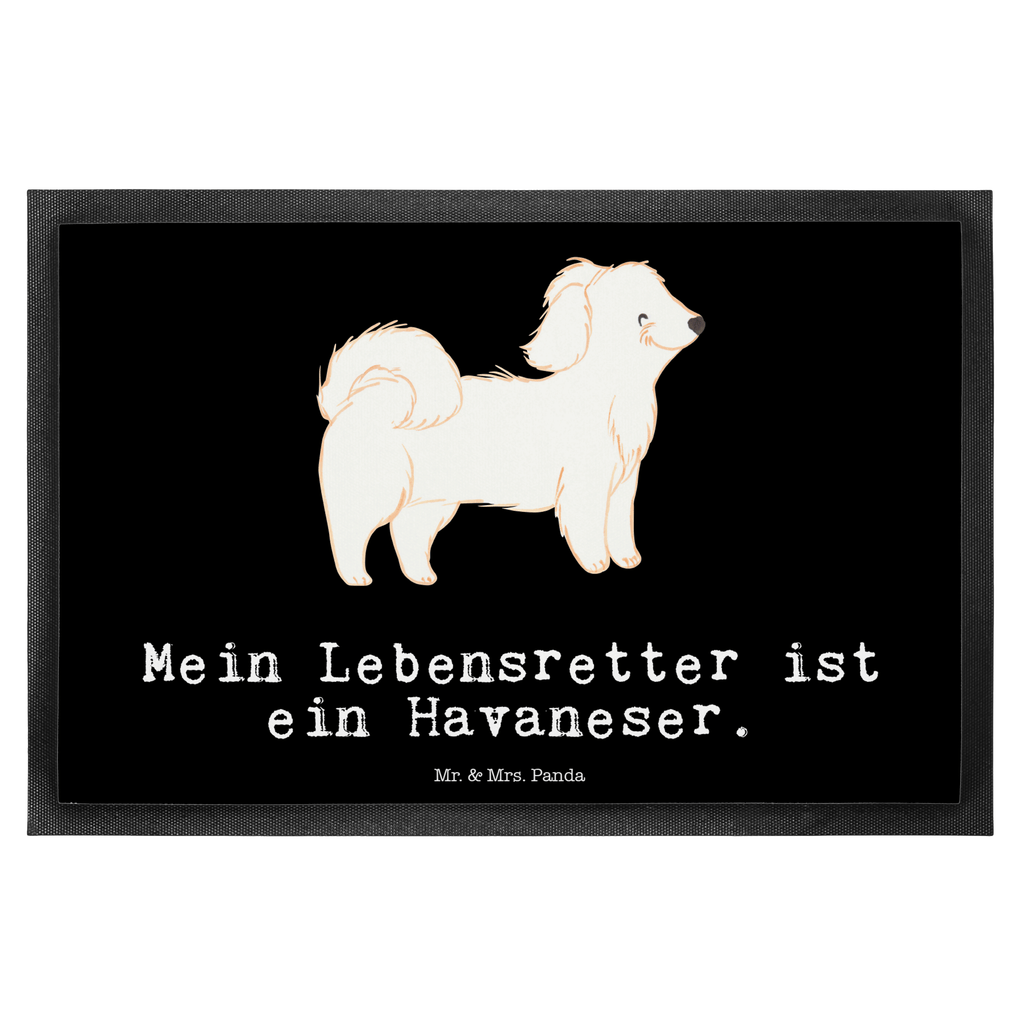 Fußmatte Havaneser Lebensretter Havaneser, Havi, Bichon Havanais, Bichón Habanero Türvorleger, Schmutzmatte, Fußabtreter, Matte, Schmutzfänger, Fußabstreifer, Schmutzfangmatte, Türmatte, Motivfußmatte,  Haustürmatte, Vorleger  Hund, Hunderasse, Rassehund, Hundebesitzer, Geschenk, Tierfreund, Schenken, Welpe