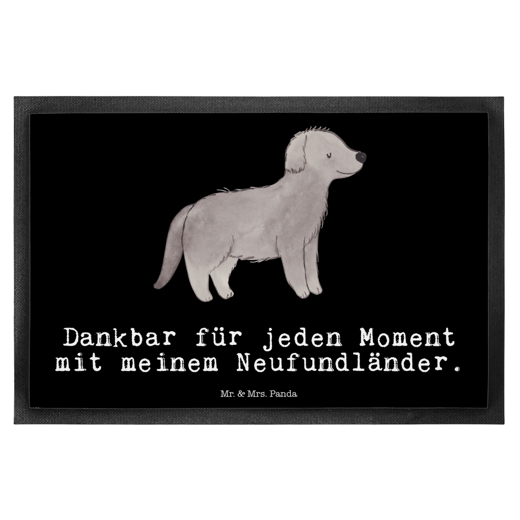 Fußmatte Neufundländer Moment Neufundländer, Newfoundland Türvorleger, Schmutzmatte, Fußabtreter, Matte, Schmutzfänger, Fußabstreifer, Schmutzfangmatte, Türmatte, Motivfußmatte,  Haustürmatte, Vorleger  Hund, Hunderasse, Rassehund, Hundebesitzer, Geschenk, Tierfreund, Schenken, Welpe