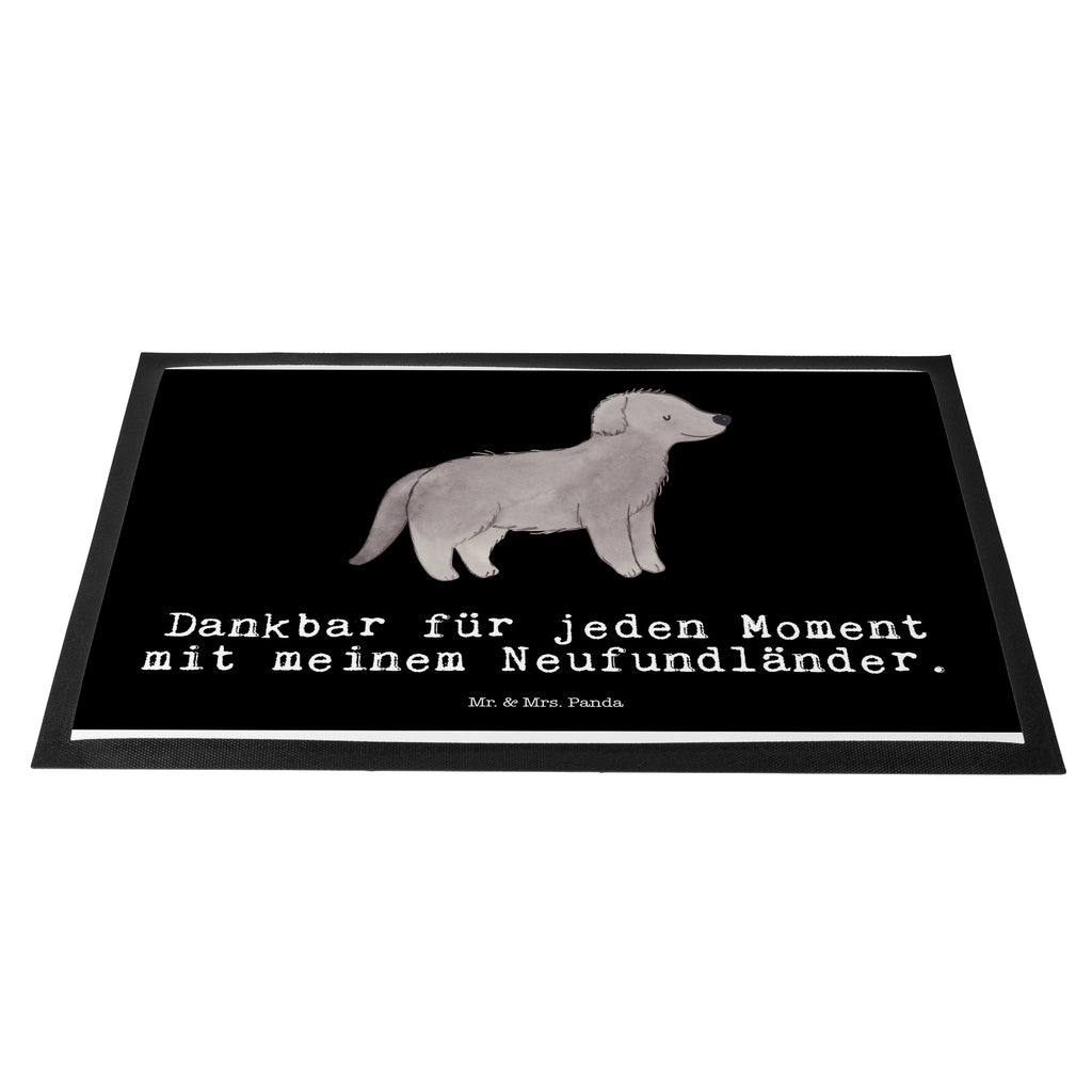 Fußmatte Neufundländer Moment Neufundländer, Newfoundland Türvorleger, Schmutzmatte, Fußabtreter, Matte, Schmutzfänger, Fußabstreifer, Schmutzfangmatte, Türmatte, Motivfußmatte,  Haustürmatte, Vorleger  Hund, Hunderasse, Rassehund, Hundebesitzer, Geschenk, Tierfreund, Schenken, Welpe