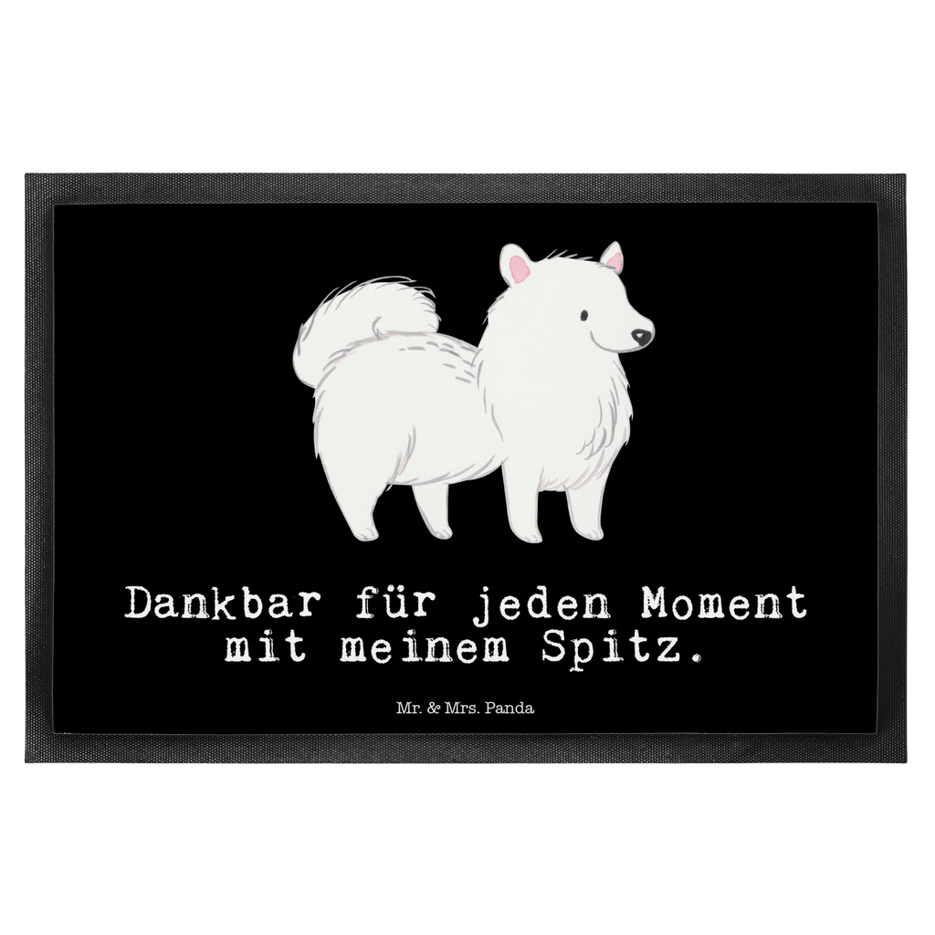 Fußmatte Spitz Moment Spitz Türvorleger, Schmutzmatte, Fußabtreter, Matte, Schmutzfänger, Fußabstreifer, Schmutzfangmatte, Türmatte, Motivfußmatte,  Haustürmatte, Vorleger  Hund, Hunderasse, Rassehund, Hundebesitzer, Geschenk, Tierfreund, Schenken, Welpe