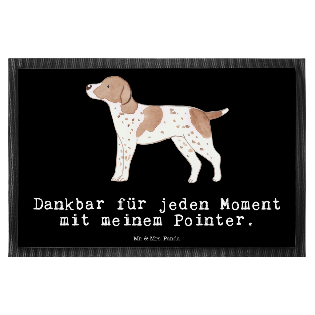 Fußmatte Pointer Moment Türvorleger, Schmutzmatte, Fußabtreter, Matte, Schmutzfänger, Fußabstreifer, Schmutzfangmatte, Türmatte, Motivfußmatte, Haustürmatte, Vorleger, Hund, Hunderasse, Rassehund, Hundebesitzer, Geschenk, Tierfreund, Schenken, Welpe, English Pointer, Pointer