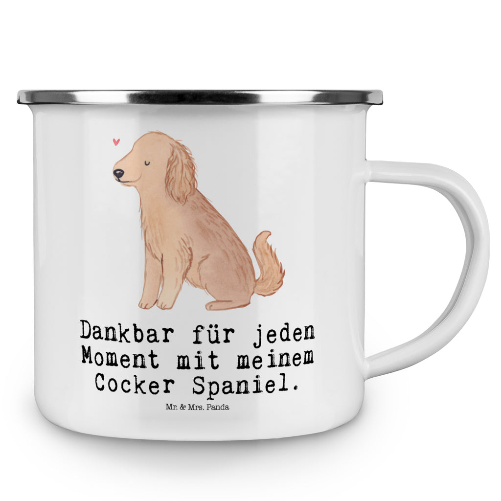 Camping Emaille Tasse Cocker Spaniel Moment Campingtasse, Trinkbecher, Metalltasse, Outdoor Tasse, Emaille Trinkbecher, Blechtasse Outdoor, Emaille Campingbecher, Edelstahl Trinkbecher, Metalltasse für Camping, Kaffee Blechtasse, Camping Tasse Metall, Hund, Hunderasse, Rassehund, Hundebesitzer, Geschenk, Tierfreund, Schenken, Welpe, Englische Cockerspaniel, Cocker Spaniel