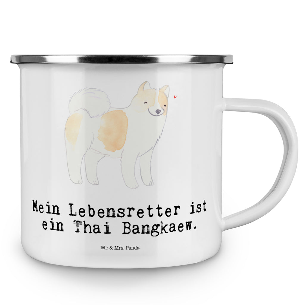 Camping Emaille Tasse Thai Bangkaew Lebensretter Campingtasse, Trinkbecher, Metalltasse, Outdoor Tasse, Emaille Trinkbecher, Blechtasse Outdoor, Emaille Campingbecher, Edelstahl Trinkbecher, Metalltasse für Camping, Kaffee Blechtasse, Camping Tasse Metall, Hund, Hunderasse, Rassehund, Hundebesitzer, Geschenk, Tierfreund, Schenken, Welpe, Thai Bangkaew Dog