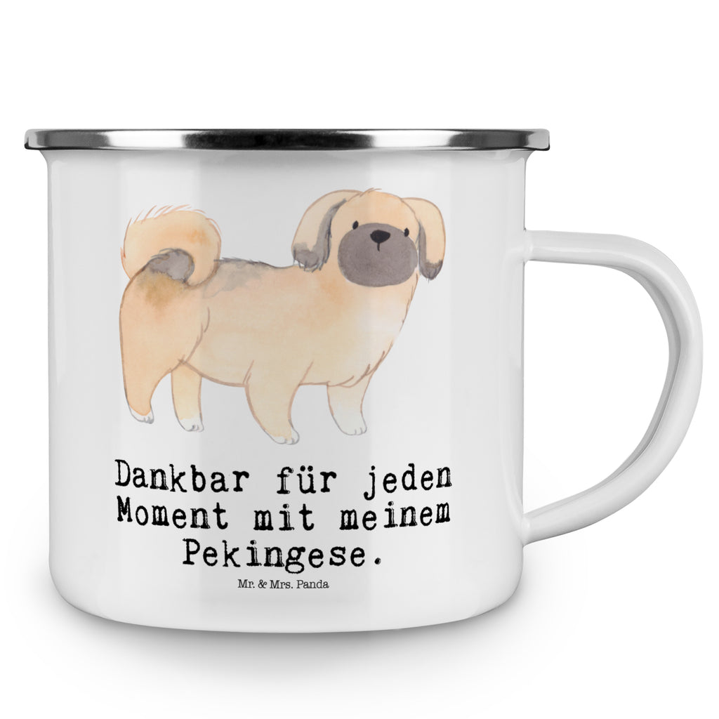 Camping Emaille Tasse Pekingese Moment Campingtasse, Trinkbecher, Metalltasse, Outdoor Tasse, Emaille Trinkbecher, Blechtasse Outdoor, Emaille Campingbecher, Edelstahl Trinkbecher, Metalltasse für Camping, Kaffee Blechtasse, Camping Tasse Metall, Hund, Hunderasse, Rassehund, Hundebesitzer, Geschenk, Tierfreund, Schenken, Welpe, Pekingese, Pekinese, Peking-Palasthund