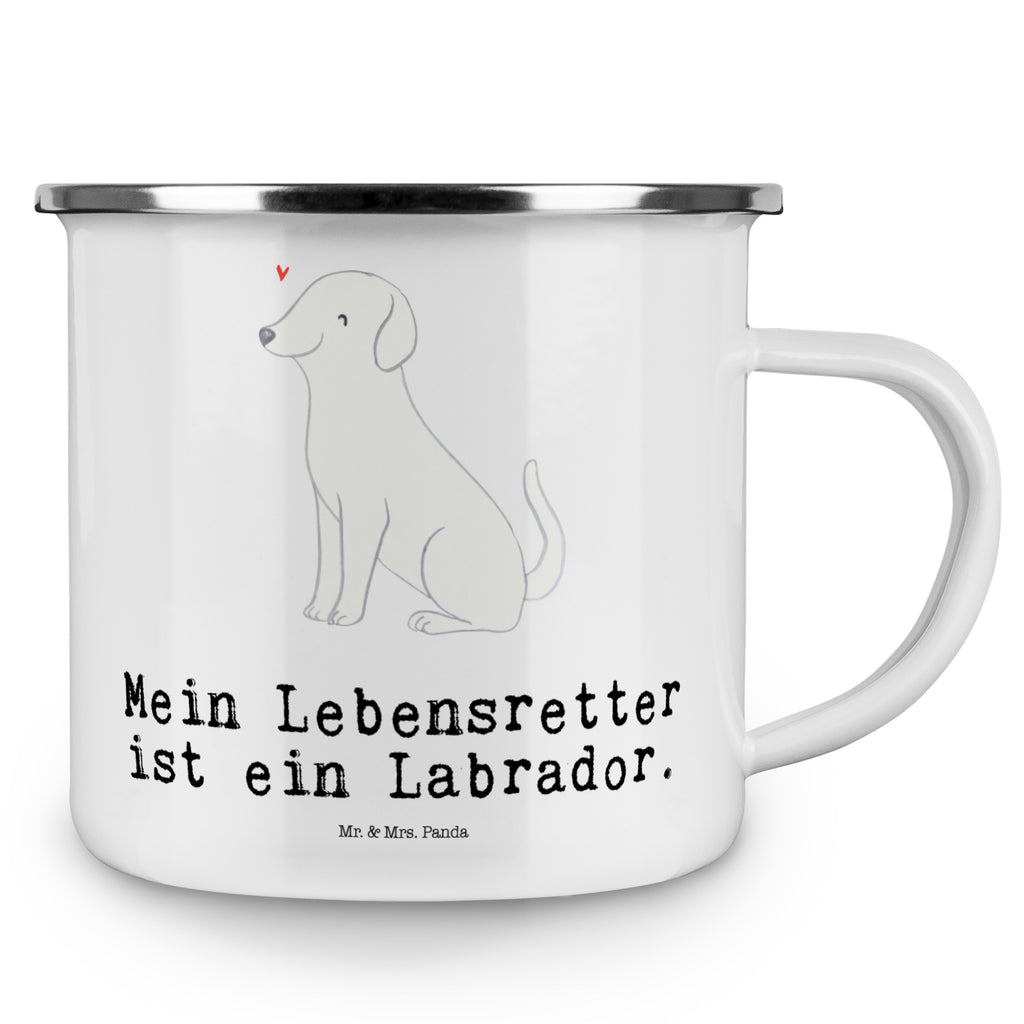 Camping Emaille Tasse Labrador Lebensretter Campingtasse, Trinkbecher, Metalltasse, Outdoor Tasse, Emaille Trinkbecher, Blechtasse Outdoor, Emaille Campingbecher, Edelstahl Trinkbecher, Metalltasse für Camping, Kaffee Blechtasse, Camping Tasse Metall, Hund, Hunderasse, Rassehund, Hundebesitzer, Geschenk, Tierfreund, Schenken, Welpe, Labrador