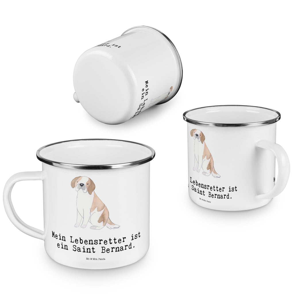 Camping Emaille Tasse Saint Bernard Lebensretter Campingtasse, Trinkbecher, Metalltasse, Outdoor Tasse, Emaille Trinkbecher, Blechtasse Outdoor, Emaille Campingbecher, Edelstahl Trinkbecher, Metalltasse für Camping, Kaffee Blechtasse, Camping Tasse Metall, Hund, Hunderasse, Rassehund, Hundebesitzer, Geschenk, Tierfreund, Schenken, Welpe, St. Bernhardshund, Chien du Saint-Bernard, Saint Bernard Dog, Perro San Bernardo, Saint Bernard