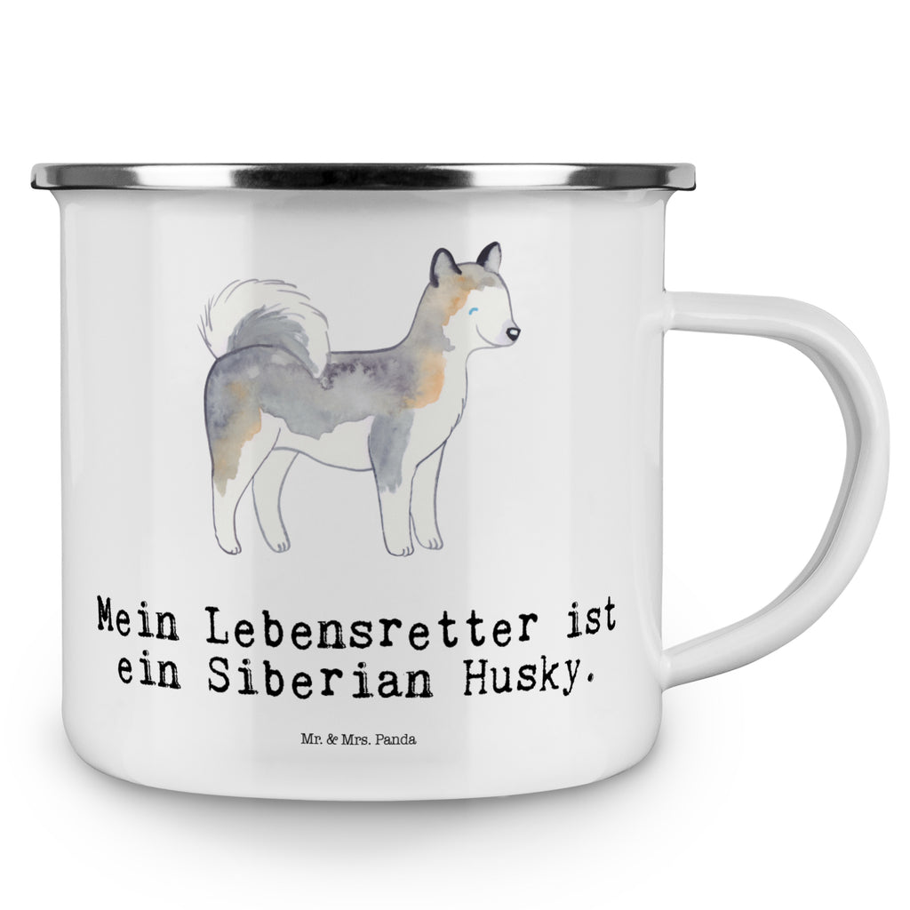 Camping Emaille Tasse Siberian Husky Lebensretter Campingtasse, Trinkbecher, Metalltasse, Outdoor Tasse, Emaille Trinkbecher, Blechtasse Outdoor, Emaille Campingbecher, Edelstahl Trinkbecher, Metalltasse für Camping, Kaffee Blechtasse, Camping Tasse Metall, Hund, Hunderasse, Rassehund, Hundebesitzer, Geschenk, Tierfreund, Schenken, Welpe, Siberian Husky