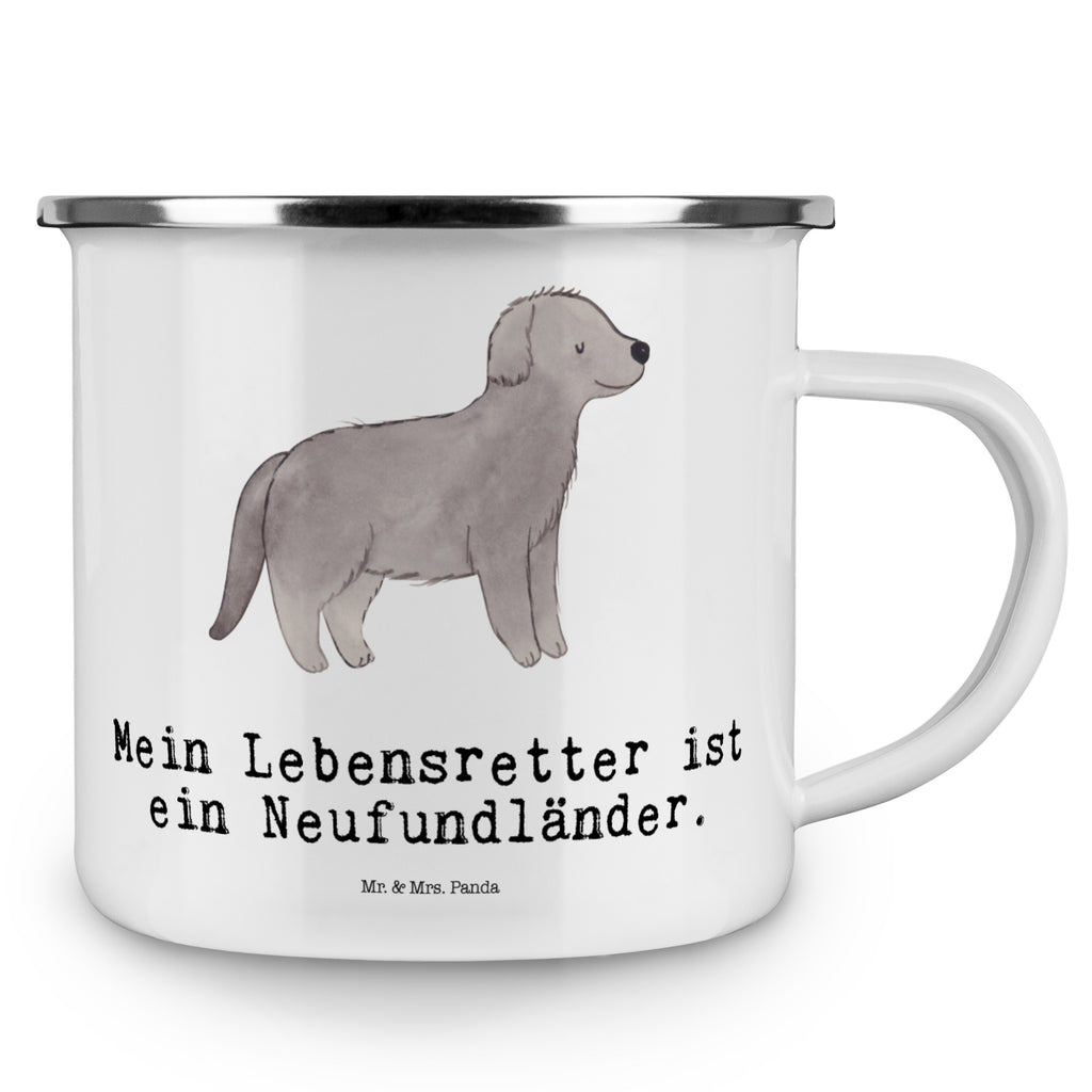 Camping Emaille Tasse Neufundländer Lebensretter Campingtasse, Trinkbecher, Metalltasse, Outdoor Tasse, Emaille Trinkbecher, Blechtasse Outdoor, Emaille Campingbecher, Edelstahl Trinkbecher, Metalltasse für Camping, Kaffee Blechtasse, Camping Tasse Metall, Hund, Hunderasse, Rassehund, Hundebesitzer, Geschenk, Tierfreund, Schenken, Welpe, Neufundländer, Newfoundland