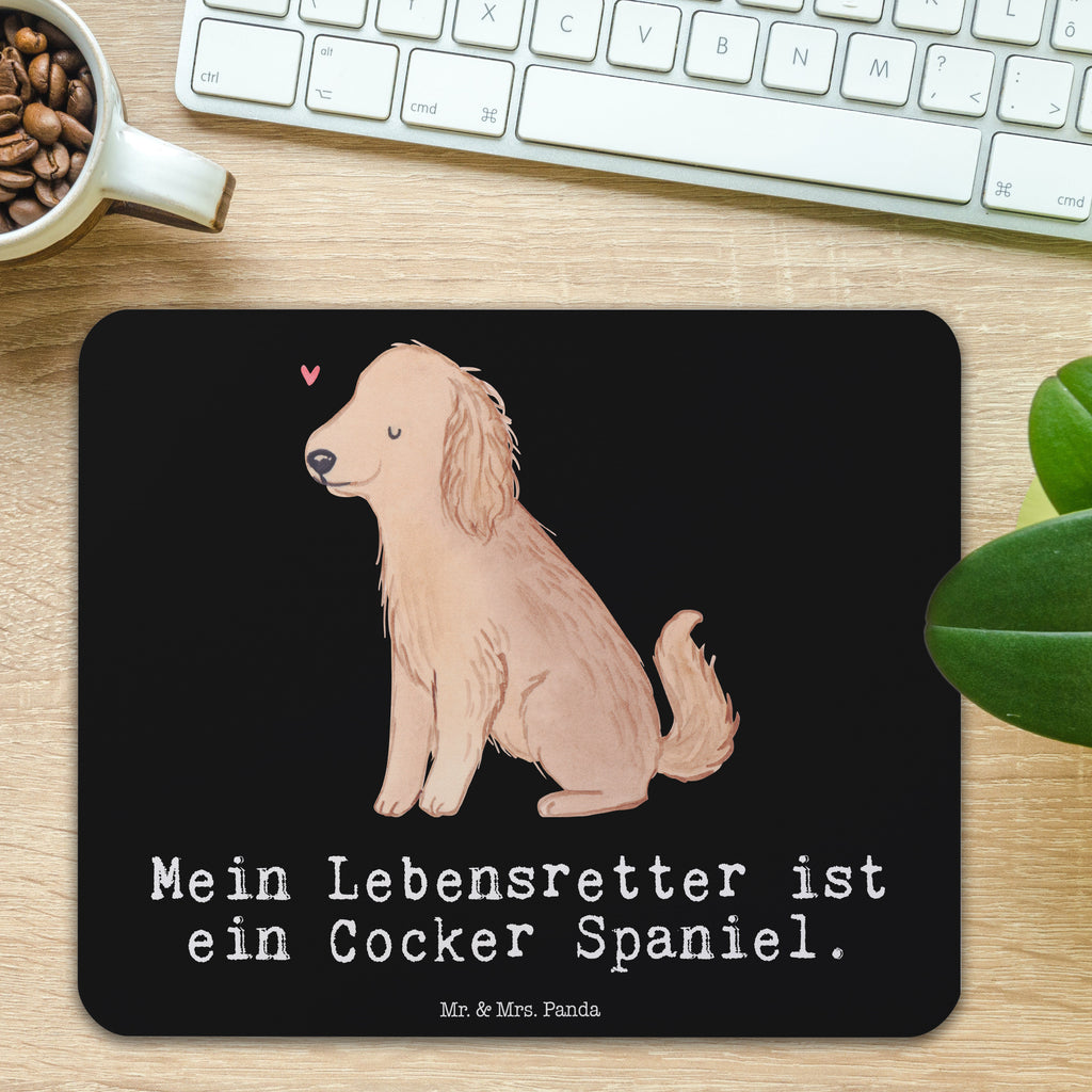 Mauspad Cocker Spaniel Lebensretter Mousepad, Computer zubehör, Büroausstattung, PC Zubehör, Arbeitszimmer, Mauspad, Einzigartiges Mauspad, Designer Mauspad, Hund, Hunderasse, Rassehund, Hundebesitzer, Geschenk, Tierfreund, Schenken, Welpe, Englische Cockerspaniel, Cocker Spaniel