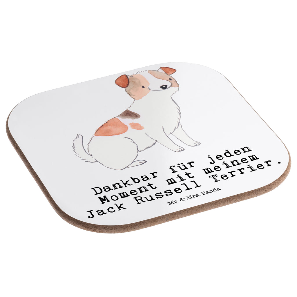 Quadratische Untersetzer Jack Russell Terrier Moment Bierdeckel, Glasuntersetzer, Untersetzer Gläser, Getränkeuntersetzer, Hund, Hunderasse, Rassehund, Hundebesitzer, Geschenk, Tierfreund, Schenken, Welpe, Jack Russell Terrier