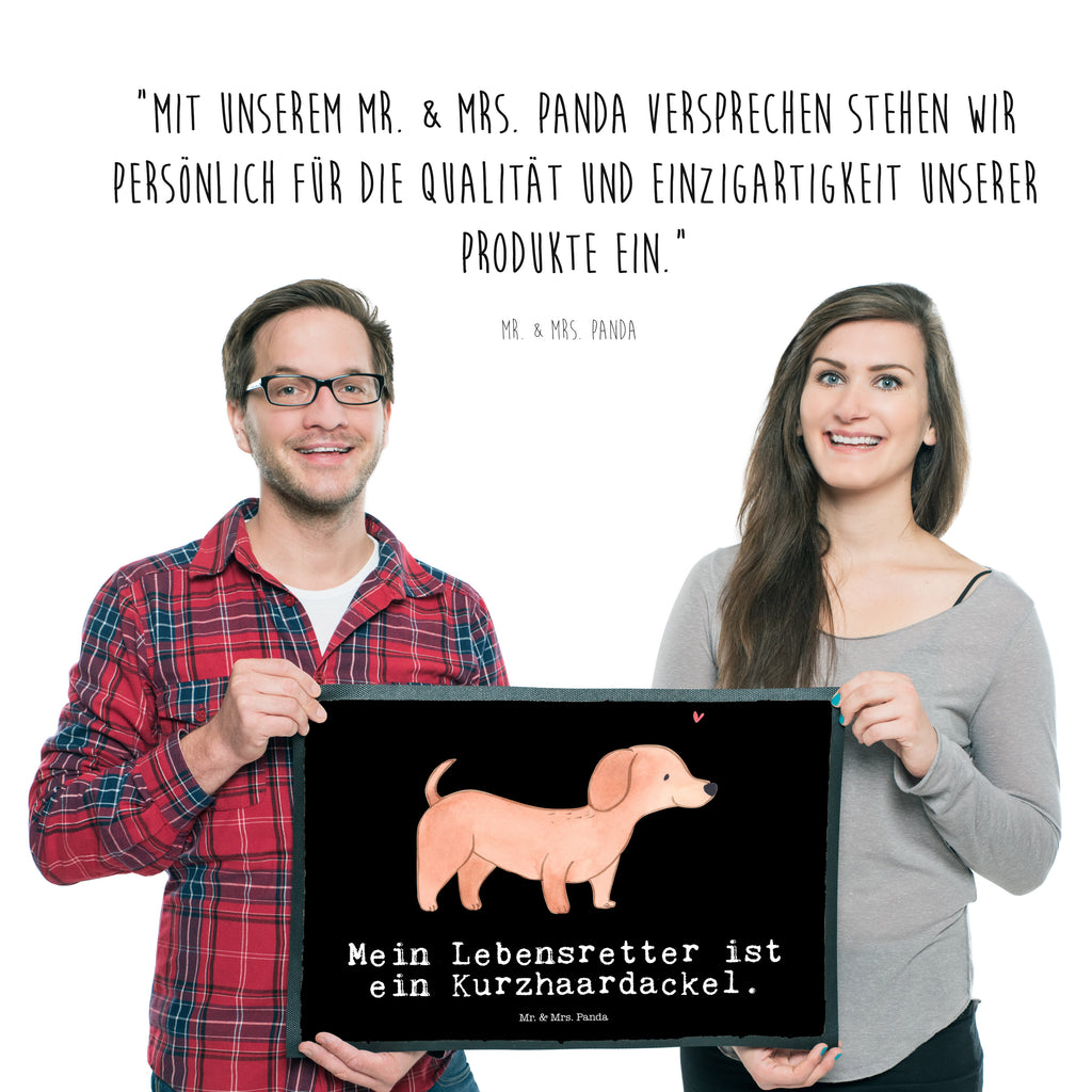 Fußmatte Dackel Kurzhaardackel Lebensretter Teckel, Dachshund, Kurzhaardackel Türvorleger, Schmutzmatte, Fußabtreter, Matte, Schmutzfänger, Fußabstreifer, Schmutzfangmatte, Türmatte, Motivfußmatte,  Haustürmatte, Vorleger  Hund, Hunderasse, Rassehund, Hundebesitzer, Geschenk, Tierfreund, Schenken, Welpe