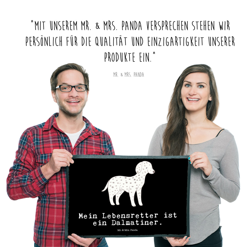 Fußmatte Dalmatiner Lebensretter Dalmatiner, Dalmatinac Türvorleger, Schmutzmatte, Fußabtreter, Matte, Schmutzfänger, Fußabstreifer, Schmutzfangmatte, Türmatte, Motivfußmatte,  Haustürmatte, Vorleger  Hund, Hunderasse, Rassehund, Hundebesitzer, Geschenk, Tierfreund, Schenken, Welpe