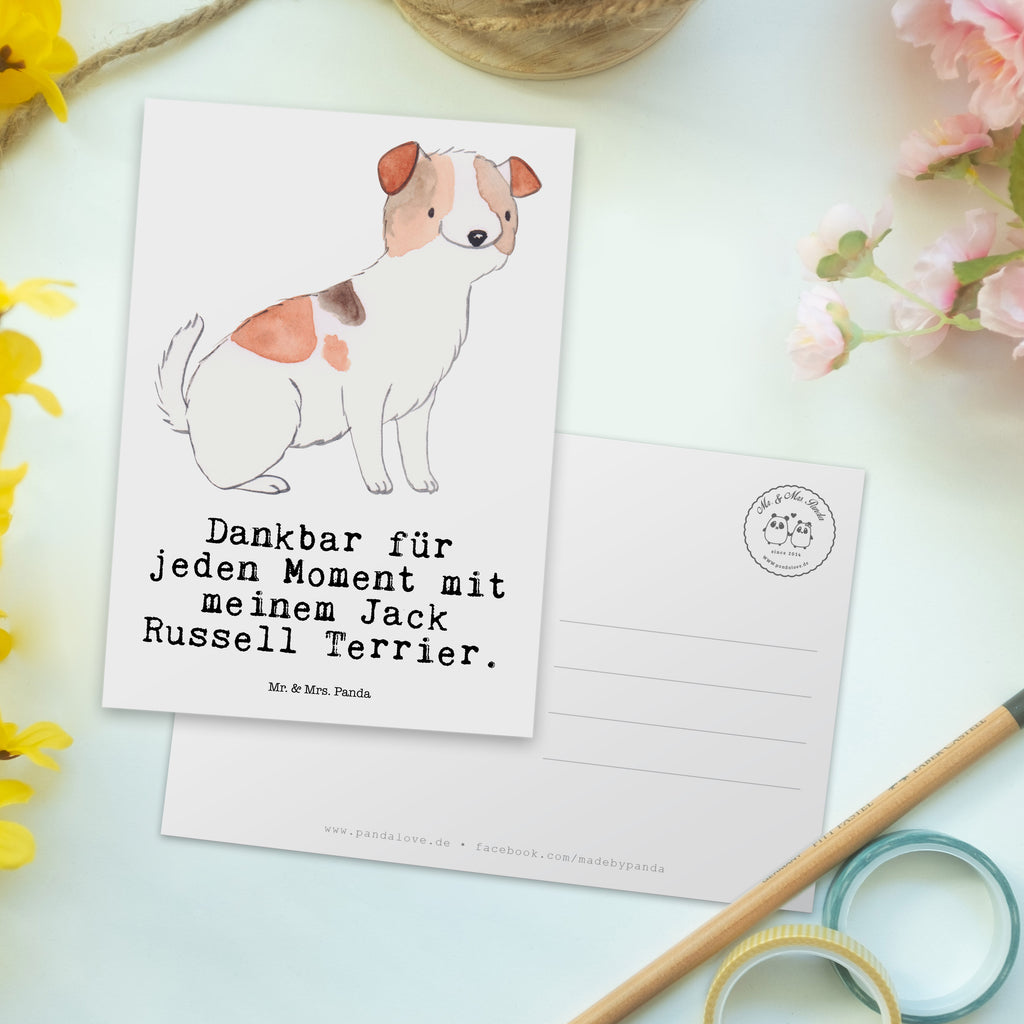 Postkarte Jack Russell Terrier Moment Geschenkkarte, Grußkarte, Karte, Einladung, Ansichtskarte, Geburtstagskarte, Einladungskarte, Dankeskarte, Hund, Hunderasse, Rassehund, Hundebesitzer, Geschenk, Tierfreund, Schenken, Welpe, Jack Russell Terrier