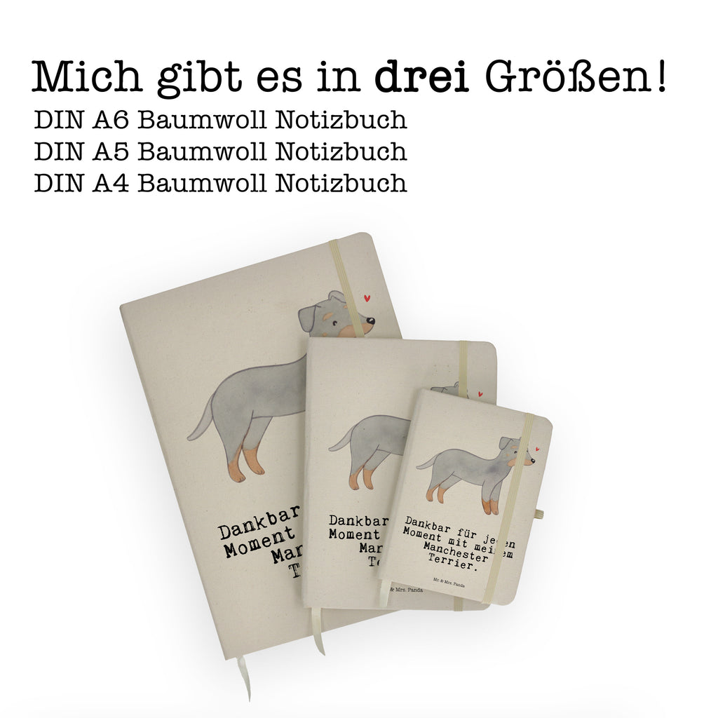 DIN A5 Baumwoll Notizbuch Manchester Terrier Moment Notizen, Eintragebuch, Tagebuch, Notizblock, Adressbuch, Journal, Kladde, Skizzenbuch, Notizheft, Schreibbuch, Schreibheft, Hund, Hunderasse, Rassehund, Hundebesitzer, Geschenk, Tierfreund, Schenken, Welpe, Manchester Terrier