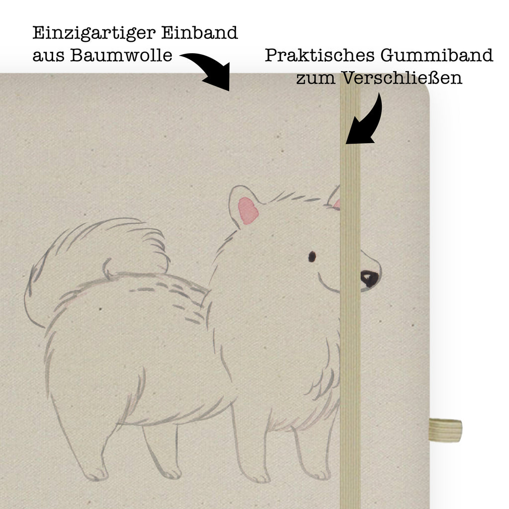 DIN A5 Baumwoll Notizbuch Spitz Moment Notizen, Eintragebuch, Tagebuch, Notizblock, Adressbuch, Journal, Kladde, Skizzenbuch, Notizheft, Schreibbuch, Schreibheft, Hund, Hunderasse, Rassehund, Hundebesitzer, Geschenk, Tierfreund, Schenken, Welpe, Spitz
